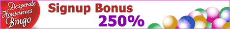 Desperate Housewives Bingo 30$ bonus sans depot